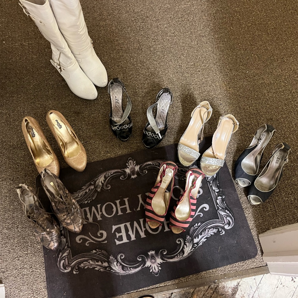 High heels